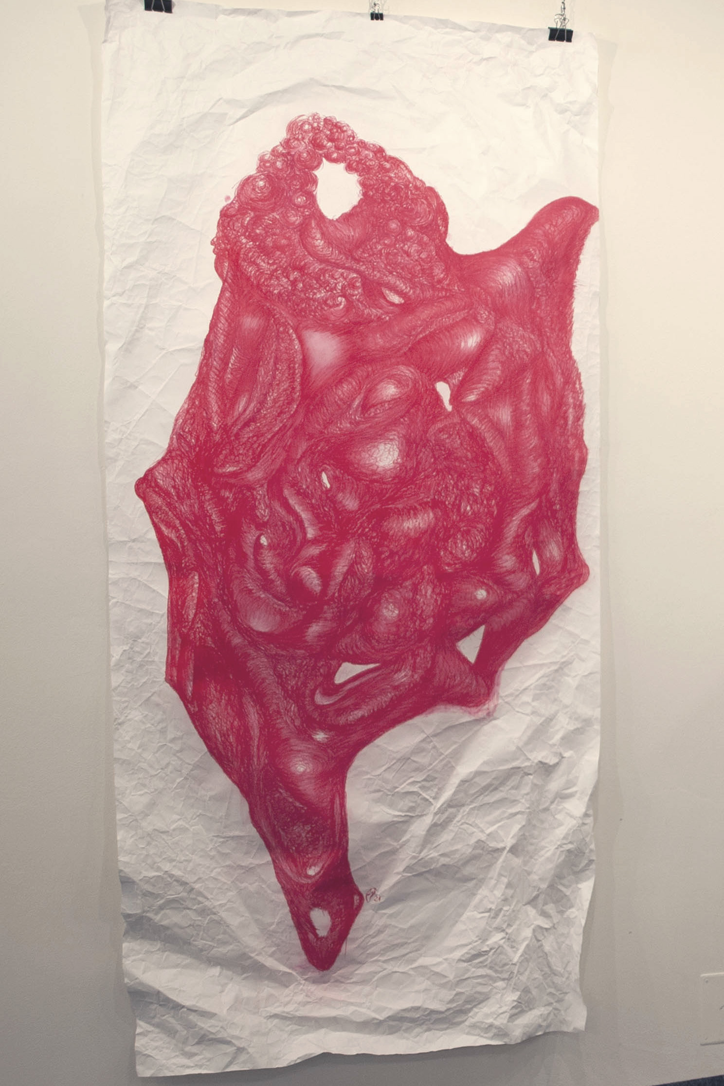 Lost in the Structure, Exhibition White Black Pink in Čáslav